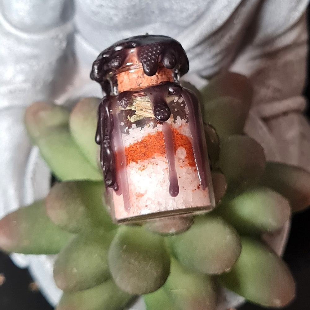 Bad B!tch Spell Jar Necklace